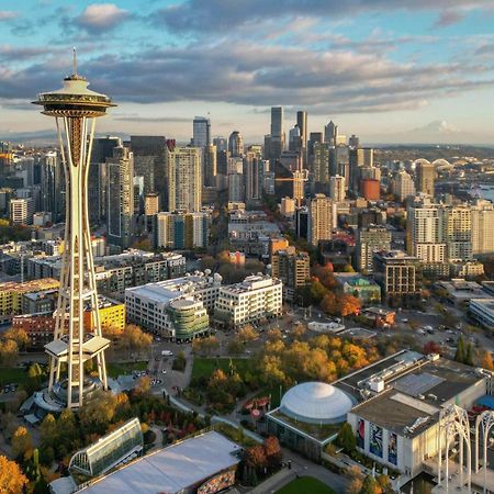 King Bed + Studio! Free Parking, Patio, Wfh Space! Seattle Exteriér fotografie