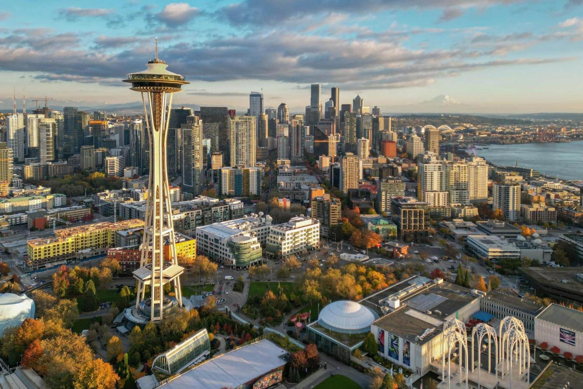 King Bed + Studio! Free Parking, Patio, Wfh Space! Seattle Exteriér fotografie
